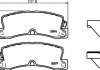 Колодки тормозные дисковые задние Toyota Corolla 1.6, 1.8, 2.0 (97-00) (NP1070) NISSHINBO