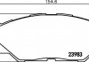 Колодки гальмові дискові передні Toyota IS 220d, 250, 300h (05-13) (NP1082) NISSHINBO