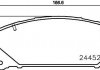 Колодки тормозные дисковые передние Lexus RX 350, 450 (08-), Lexus NX 200t, 300h (14-), RAV-4 2.0 (15-) (NP1109) NISSHINBO