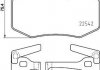 Колодки гальмівні дискові задні Lexus GS (11-), RC (14-) (NP1147) NISSHINBO
