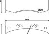 Колодки тормозные дисковые передние Nissan Patrol III 5.6, (10-) (NP2018) NISSHINBO