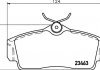 Колодки тормозные дисковые передние Nissan Almera 1.5, 1.8, 2.2 (00-) (NP2052) NISSHINBO