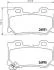 Колодки тормозные дисковые задние Infiniti FX 37, QX 70 (08-) (NP2057) NISSHINBO