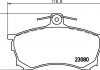 Колодки гальмові дискові передні Mitsubishi Carisma 1.6, 1.8, 1.9 (00-06) (NP3027) NISSHINBO