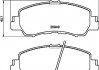 Колодки гальмові дискові передні Mitsubishi Eclipse Cross (17-) (NP3057) NISS