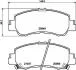 Колодки гальмові дискові передні Mitsubishi Eclipse Cross (17-) (NP3057) NISS