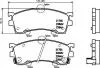 Колодки тормозные дисковые передние Mazda 626 1.6, 1.8 2.0 (91-97) Nisshinbo NP5003 (фото 1)