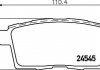 Колодки гальмівні дискові задні Mazda CX-7, CX-9 2.2, 2.3, 3.7 (07-) (NP5024) NISSHINBO