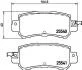 Колодки тормозные MAZDA CX-3/CX-5 "R "11>> NP5052