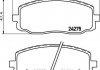 Колодки тормозные дисковые передние Hyundai i10/Kia Picanto 1.0, 1.1 (07-) (NP6024) NISSHINBO