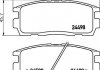 Колодки тормозные дисковые задние Chevrolet Captiva 2.0, 2.2, 2.4 (06-) (NP6074) NISSHINBO