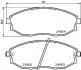Колодки гальмові дискові передні Chevrolet Epica 2.0 2.5 (06-) (NP6077) NISSHINBO