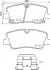 Колодки гальмівні дискові задні Strong Ceramic Hyundai H350 (15-) (NP6132SC) N
