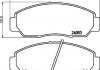 Колодки тормозные дисковые передние Honda Accord VII 3.0, 3.5 (07-12), FR-V 1.8, 2.0 (04-) (NP8007) NISSHINBO