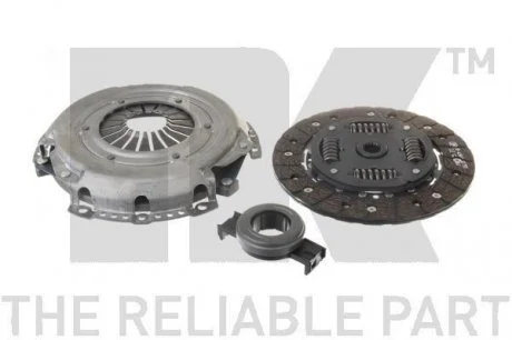 Комплект зчеплення Ford Escort 1.8D 95-99 (220x17) NK 132549 (фото 1)