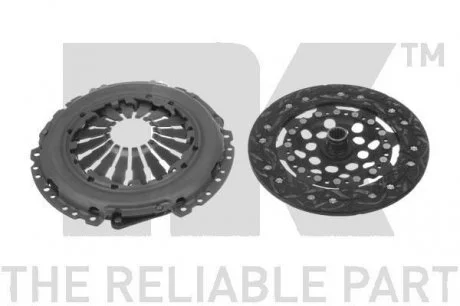 Сцепление, комплект 220mm OPEL CORSA C/D 1,3CDTi 03- NK 133682 (фото 1)