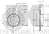 Диск гальмівний Bmw 3 E36 91-01 вентил. NK 201521 (фото 3)