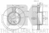 Диск тормозной перед. BMW E60/E61 520d-530i 07.03- NK 201563 (фото 3)