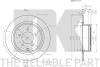 Диск тормозной зад. Citroen C4 Aircross Lancia Flavia Mitsubishi Asx, Outlander Ii Peugeot 4008 1.6-2.4 11.06- NK 203083 (фото 3)
