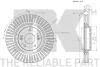 Тормозной диск Hyundai Grandeur, I40, I40 Cw, Ix35, Kona Kia Cadenza I, CeeD, Optima, Soul Ii 1.0-Electric 01.10- NK 203443 (фото 3)