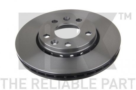 Ø 280mm Диск гальмівний перед. Dacia Duster/Renault Megane III/Scenic III 1.4-2.0 08- (280X24) NK 203970