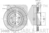 Тормозной диск передний Land Rover Discoveri/Range Rover Sport 04- NK 204027 (фото 3)