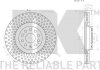 Диск гальмівний передн Skoda Octavia 2.0TDI 13- NK 2047141 (фото 3)