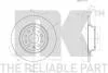 Тормозной диск задний Audi A3, Q3, TT Seat Alhambra Skoda Kodiaq, Superb III Vw Golf VII, Passat, Sharan, Tiguan 1.0-2.0D 04.12- NK 2047160 (фото 3)