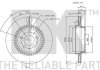 Диск тормозной NK 204852 (фото 3)