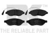 Тормозные колодки дисковые перед. Citroen Jumper/ Fiat Ducato/ Peugeot Boxer 2.0-3.0Hdi 04.06- 221959
