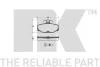 К-кт задніх гальмівних колодок без датчика Ford /Scorpio/Escort/Granada/Sierra/ (82-01) 222517