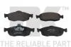 Тормозные колодки дисковые перед. Ford Mondeo 1.6-2.0 93-00 222534