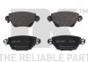 Тормозные колодки дисковые зад. Ford Mondeo 1.8/2.0/2.5 00- Renault Kangoo 1.6/1.9D 10.01- NK 222554 (фото 1)