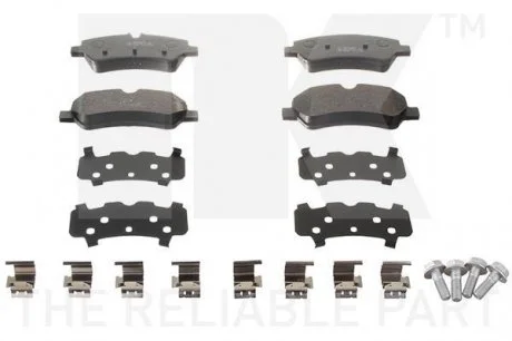 Тормозные колодки дисковые зад. Ford Tranzit 2.2D 04.12- NK 222578