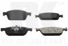 Фото 1 - гальмівні колодки дискові перед. Ford Focus 12-, Kuga II 2.0TDCI 13- NK 222580 Гальмівні колодки дискові перед. Ford Focus 12-, Kuga II 2.0TDCI 13- NK 222580 (фото 1)