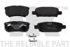 Гальмівні колодки дискові зад. Citroen C4/ Jeep Compass, Patriot/ Mitsubishi Lancer, Outlander, Pajero/ Peugeot 4007 1.6-3.8V6 04.00- NK 223027 (фото 1)