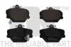 Тормозные колодки дисковые перед. Smart (Made by MCC) Smart 98- 223344