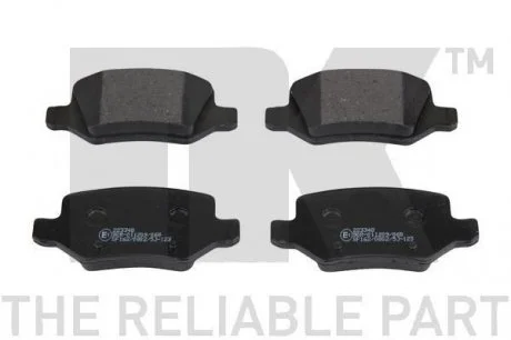 Колодки гальмівні задні MB A-class / Vaneo NK 223348