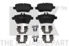Тормозные колодки дисковые зад. MERCEDES A (W176), B (W246, W242), GLA (X156), SLC (R172), SLK (R172) 1.5D-Electric 02.11- 223370
