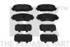 Тормозные колодки дисковые перед. Toyota Auris 1.4D-4D 03/07- 224595