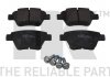 Тормозные колодки зад. Audi A3/Seat Leon/Skoda Octavia, Superb, Yeti / VW Golf VI, Scirocco NK 2247101 (фото 1)