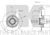 Диск гальмівний задній (з підшипником) PSA C4/307 2004- (Coated discs) NK 311947 (фото 3)