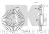 Диск тормозной передний «алюминизированный» NK 312573 (фото 3)