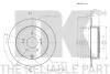 Диск гальмівний невентильований NK 313053 (фото 3)