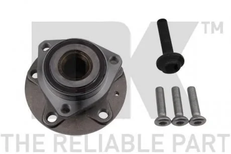 Подшипник ступицы перед. Audi A3// Seat Altea, Leon, Toledo III// Skoda Octavia// VW Caddy III, Golf V/Plus 05.03- NK 754309