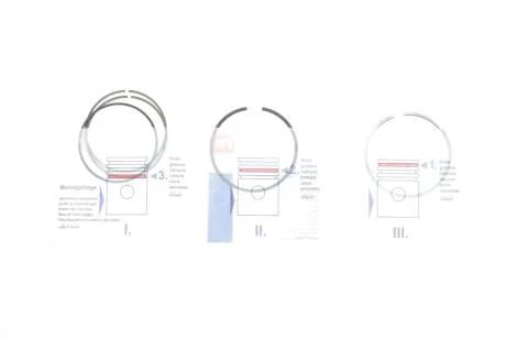 Кольца поршневые STD Opel Astra 1.4 Turbo 10-15 / Corsa 1.4 Turbo 12-19 NPR 120035000800