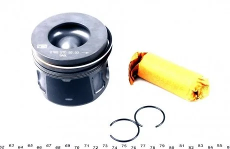 Поршень STD 86,00 mm 1 шт. NPR 130 021 0004 00