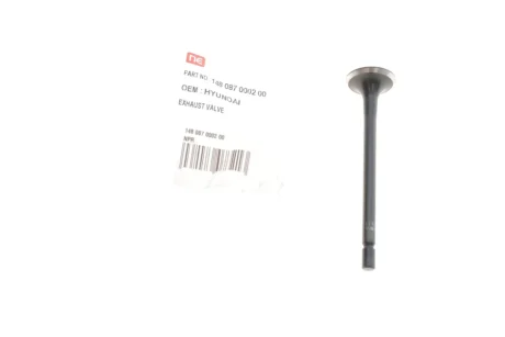 Клапан головки блока цилиндров двигателя NPR 148 087 0002 00