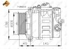 Компрессор кондиционера Mercedes Klasa M (W164) ML CDI 4-matic 05- NRF 32216 (фото 5)