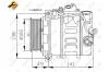 Компресор кондиціонера Mercedes Klasa M (W164) ML CDI 4-matic 05- NRF 32216 (фото 5)